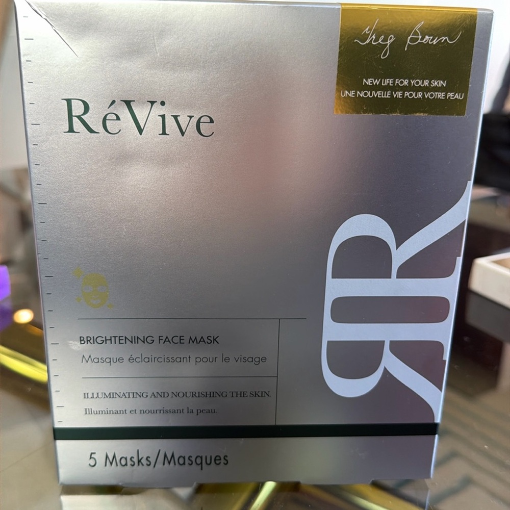 Revive Brightening Face Mask - 5x masks sealed New